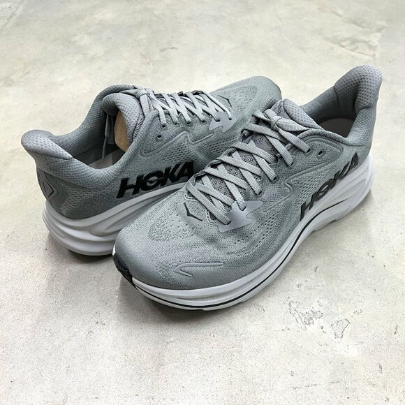 Hoka One One Clifton 10 Men's Galactic Grey Astroid 1162030/GYST - New - Picture 1 of 6